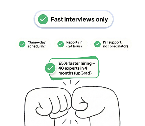 Same-day interview scheduling feature comparison - HireHunch vs Karat