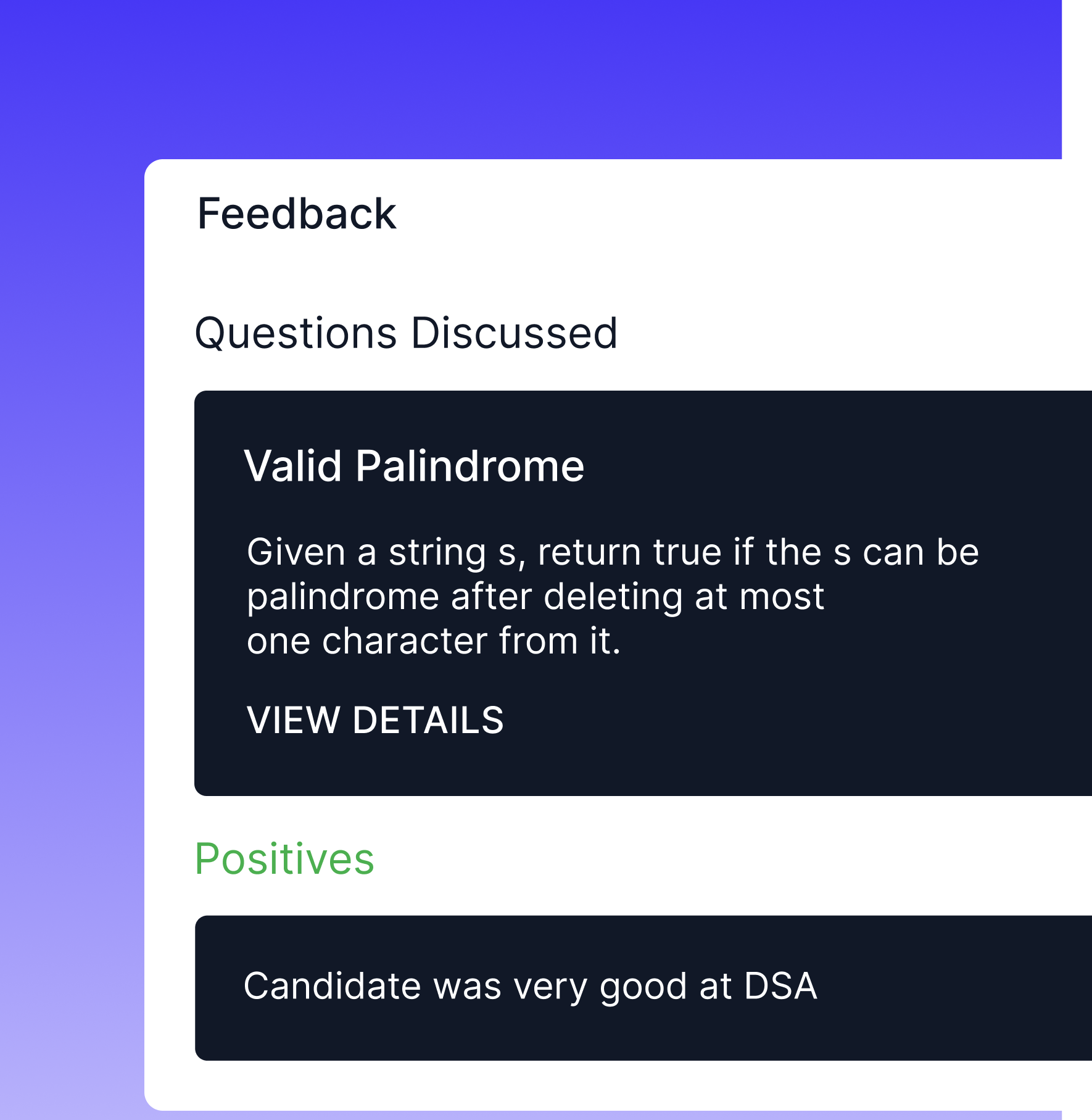 24-hour turnaround interview feedback reports - Same-day scheduling with automated reminders and fast candidate screening results