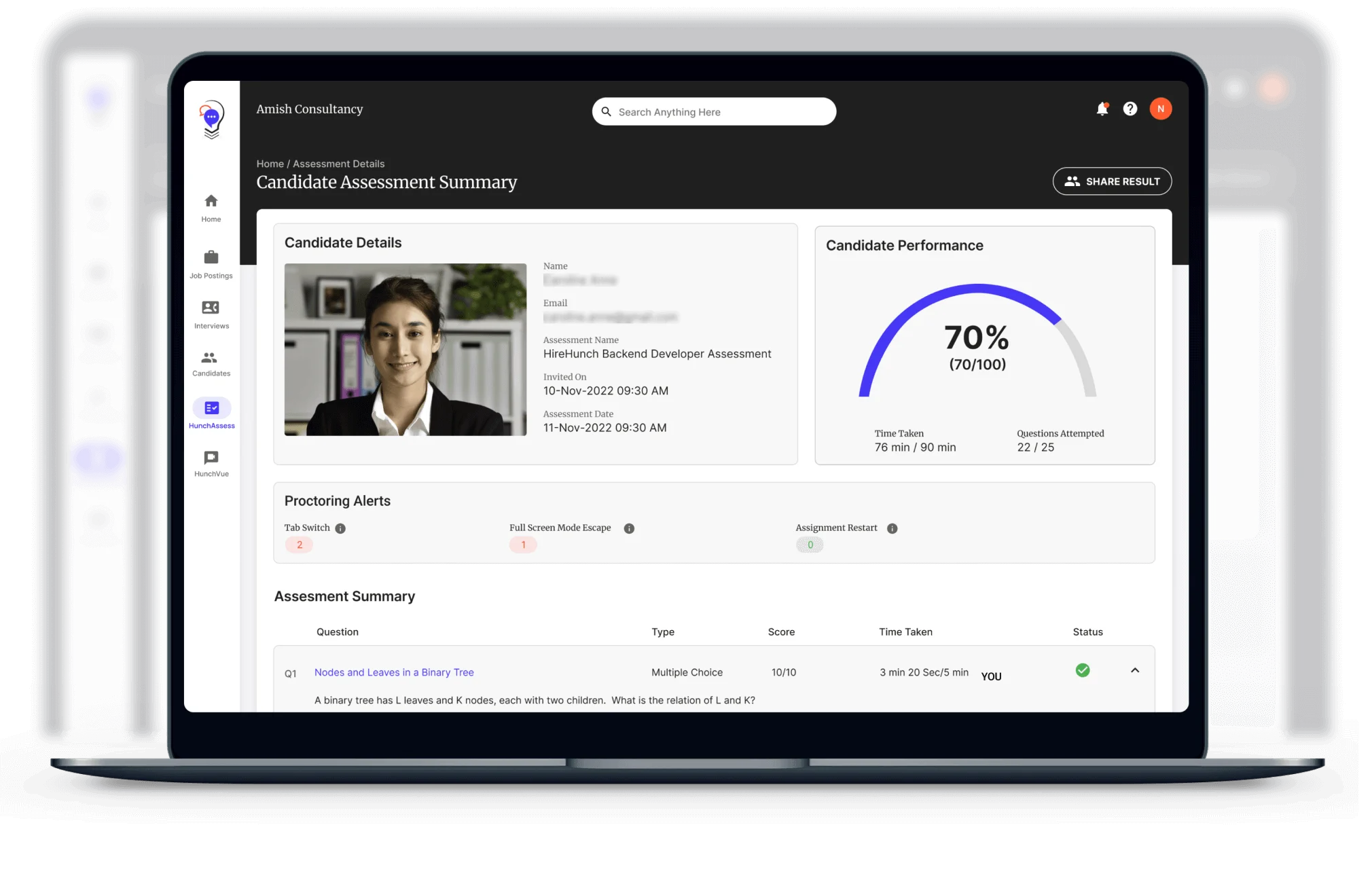 Skill assessment tool